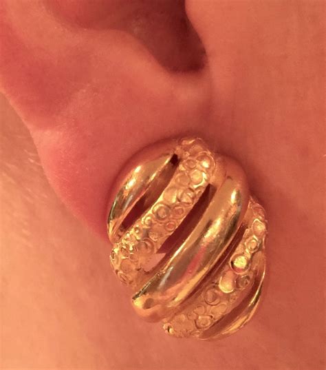 givenchy octagon blue gold|givenchy costume jewelry earrings.